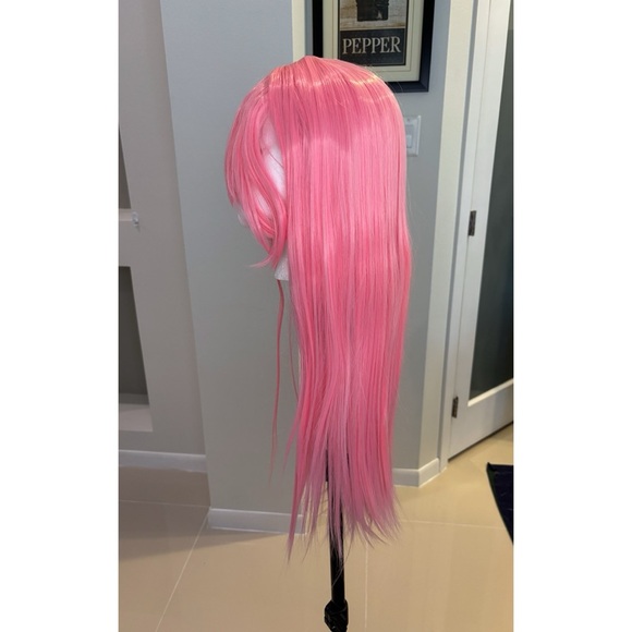 Bocchi the Rock Hitori Gotoh Pink Long Cosplay Anime Wig - Picture 4 of 4